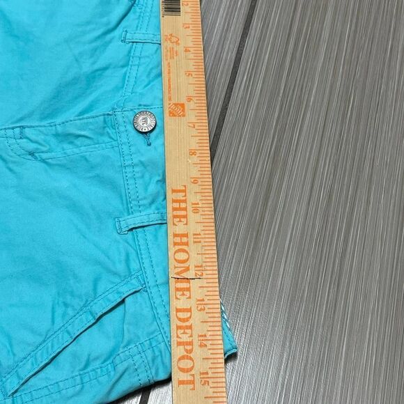 Aeropostale MIDI twill short womens sz 2 low rise stretch retro Y2K - Picture 3 of 12